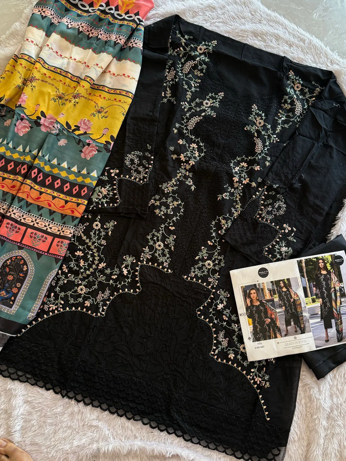 Mehboob Tex 1602 Chiffon Dupatta Pakistani Salwar Suits Exporters In India